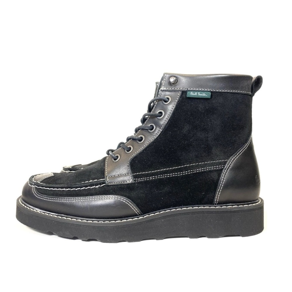 Paul Smith PS Paul Smith Men's Tufnel Suede
Lace Up Boots - Black EUC